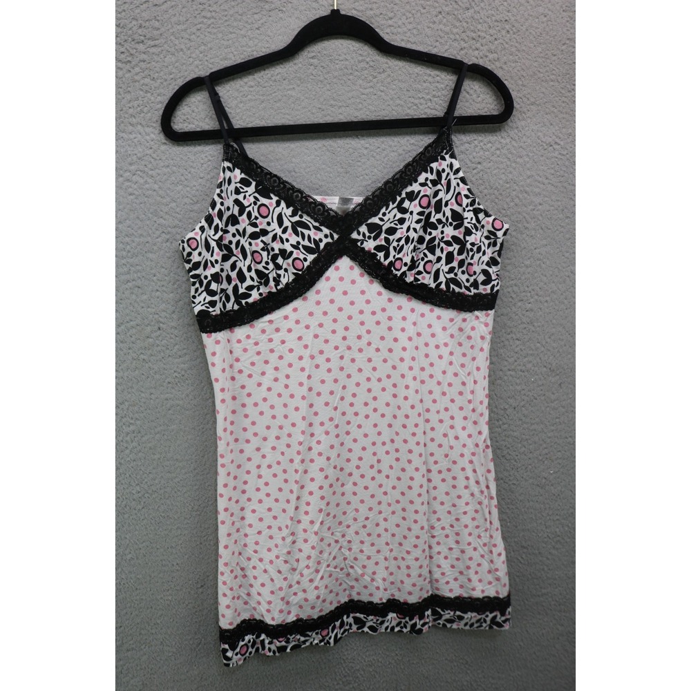 ND Intimates Babydoll Polka Dot Nightgown-Size XL-Soft-Sexy-Feminine